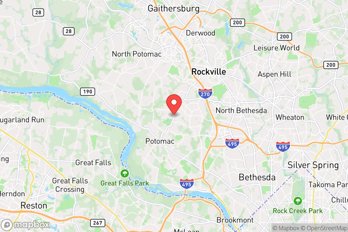 Map centered at 39.0410, -77.1925