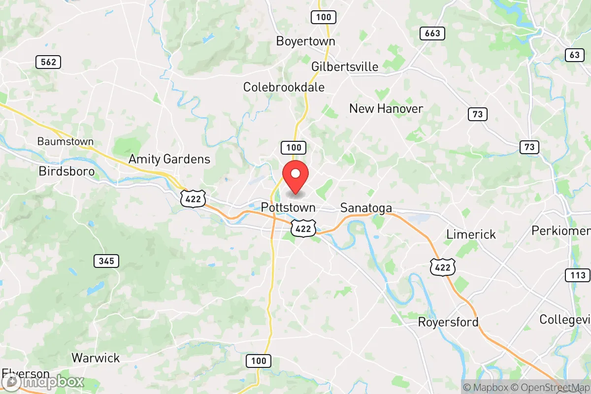Map centered at 40.2508, -75.6444