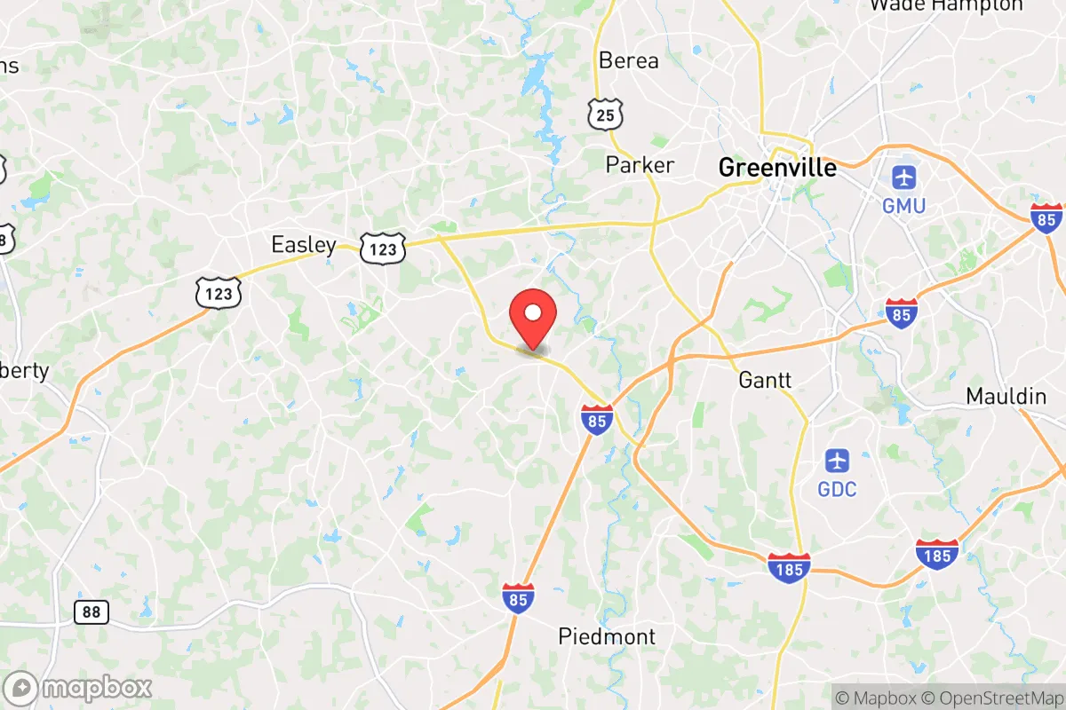 Map centered at 34.7918, -82.4929