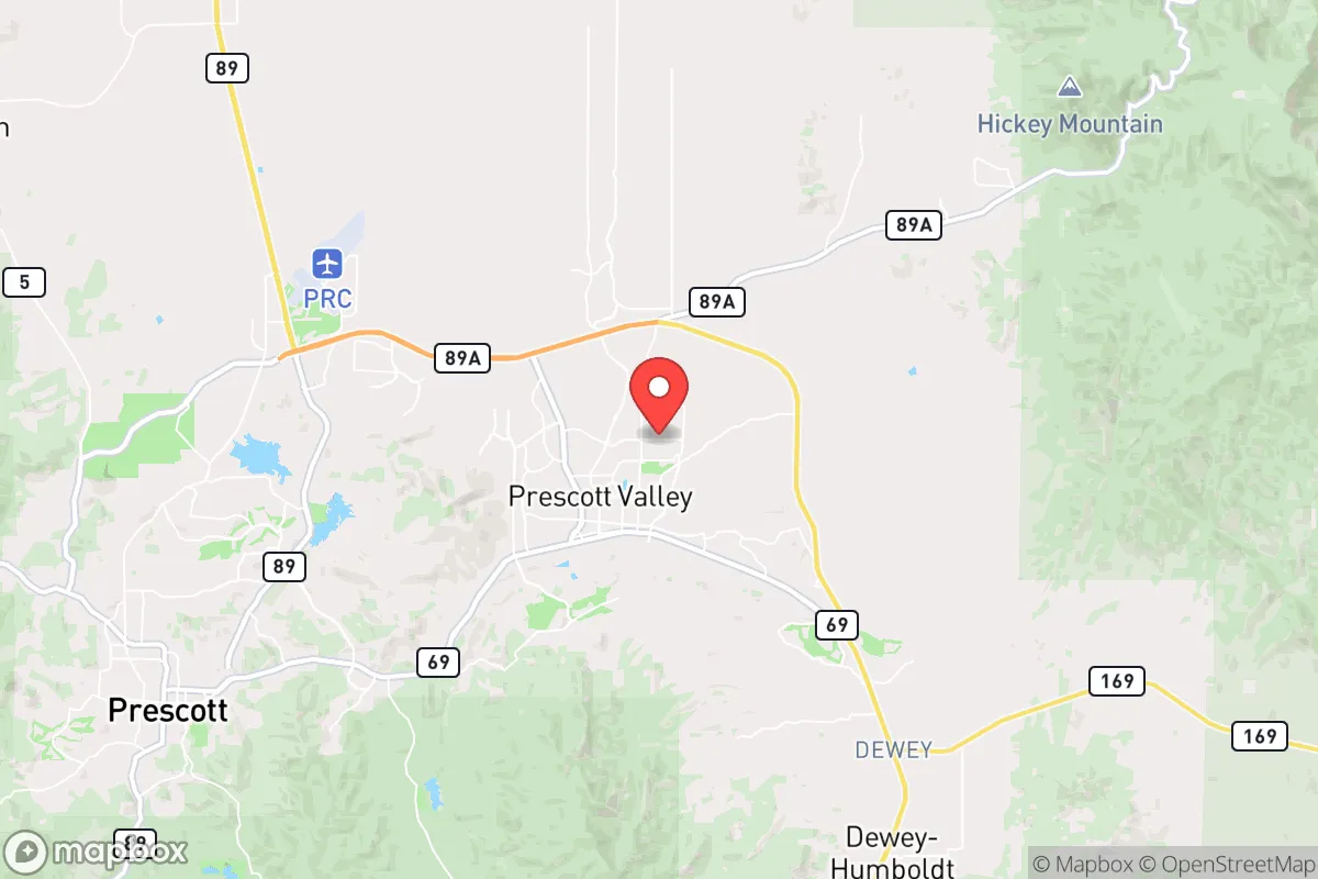 Map centered at 34.5979, -112.3185