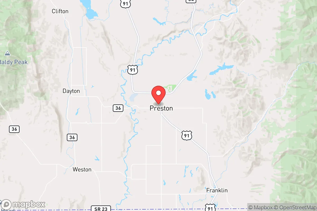 Map centered at 42.0989, -111.8801