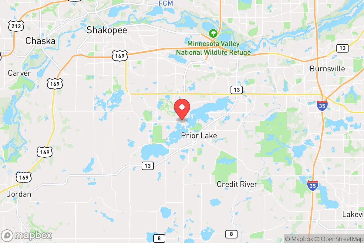Map centered at 44.7246, -93.4418