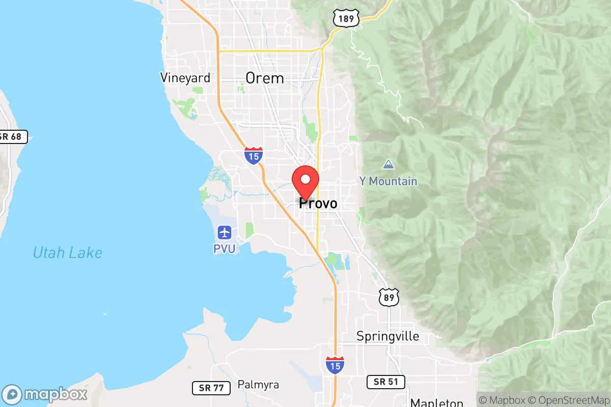 Map centered at 40.2455, -111.6457