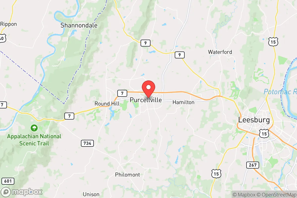 Map centered at 39.1377, -77.7110
