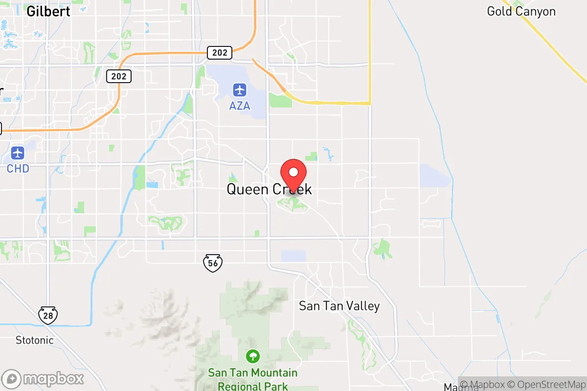 Map centered at 33.2446, -111.6170