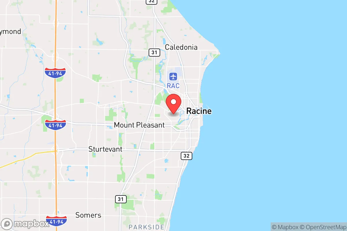 Map centered at 42.7274, -87.8135