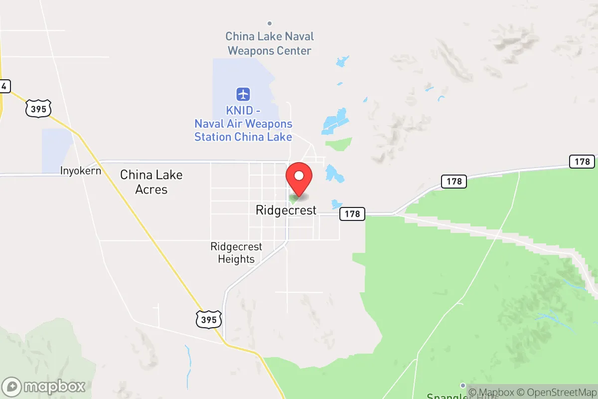 Map centered at 35.6307, -117.6622