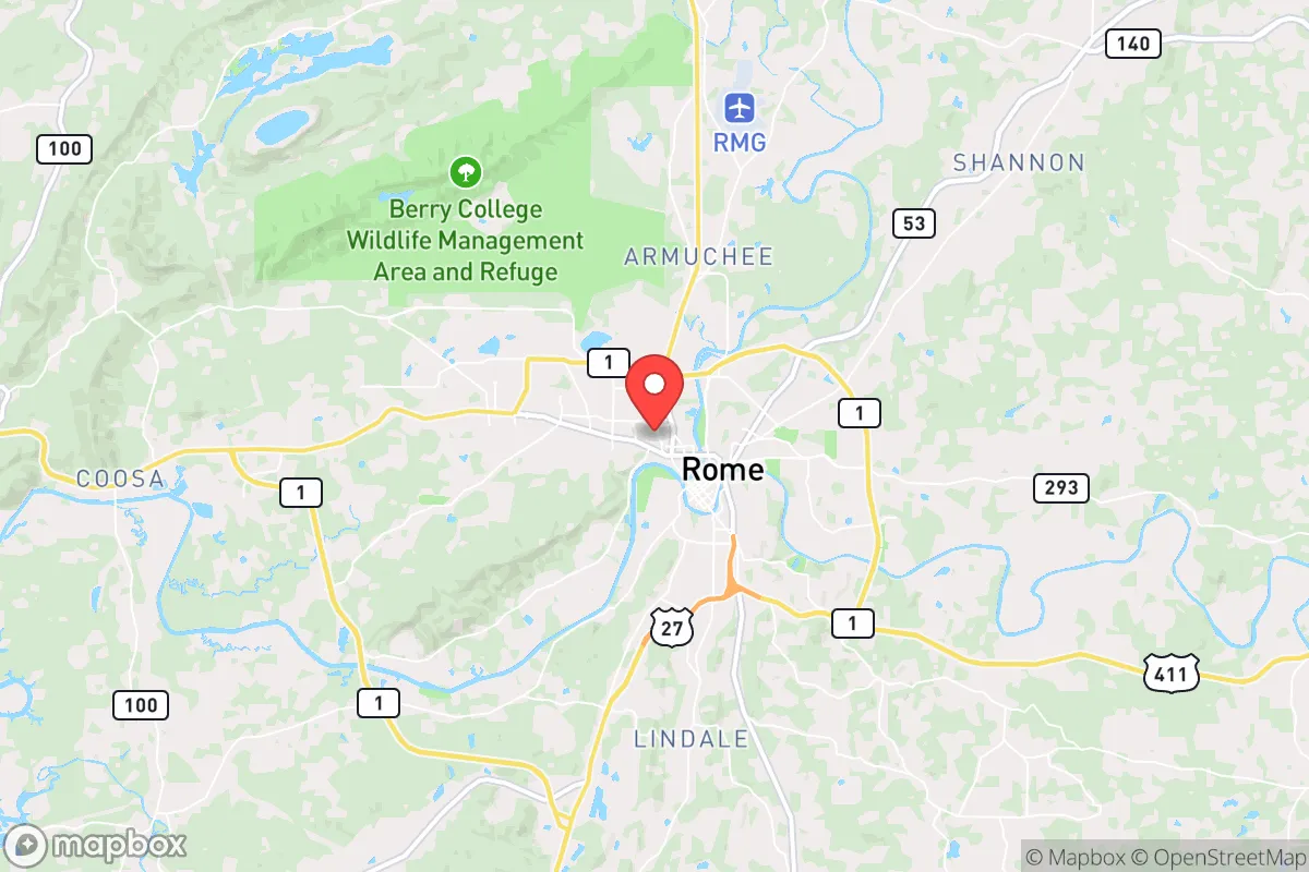 Map centered at 34.2657, -85.1859