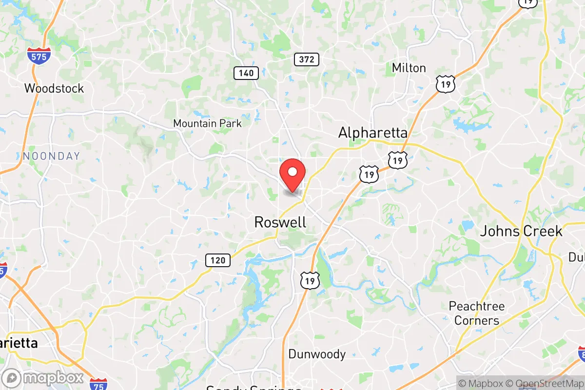 Map centered at 34.0392, -84.3512