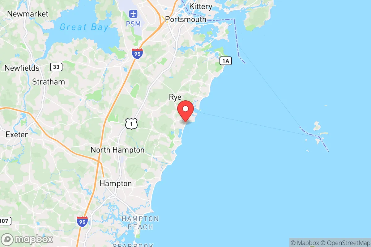 Map centered at 42.9904, -70.7603