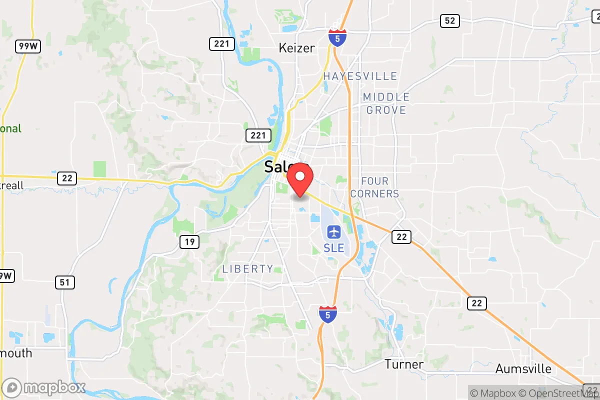 Map centered at 44.9230, -123.0243
