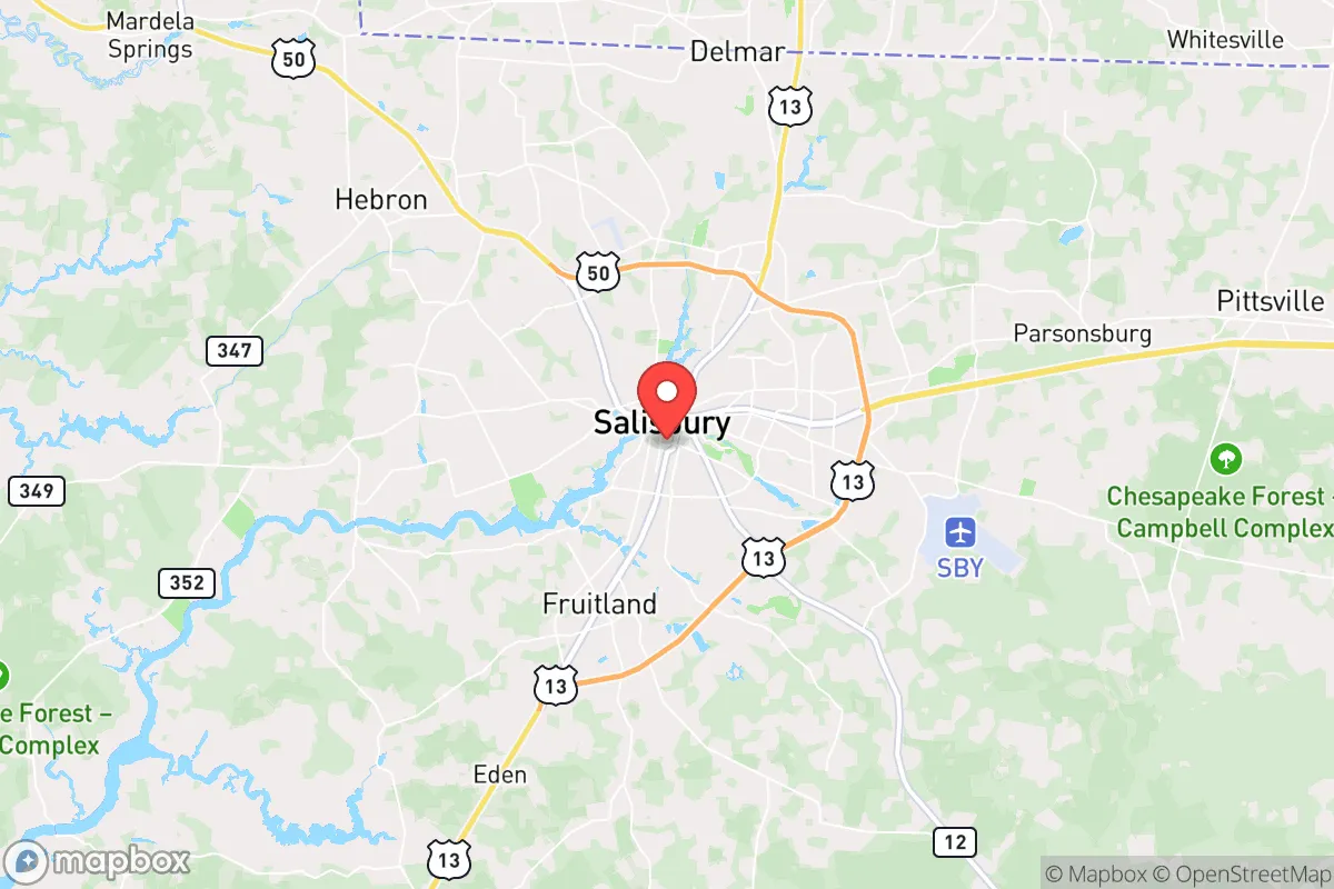 Map centered at 38.3756, -75.5866