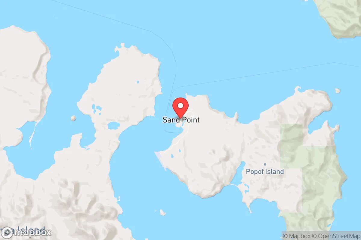 Map centered at 55.3184, -160.5086