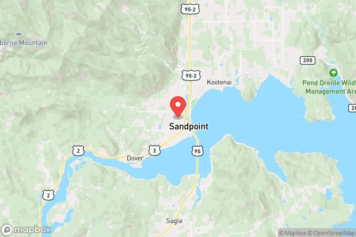 Map centered at 48.2822, -116.5613