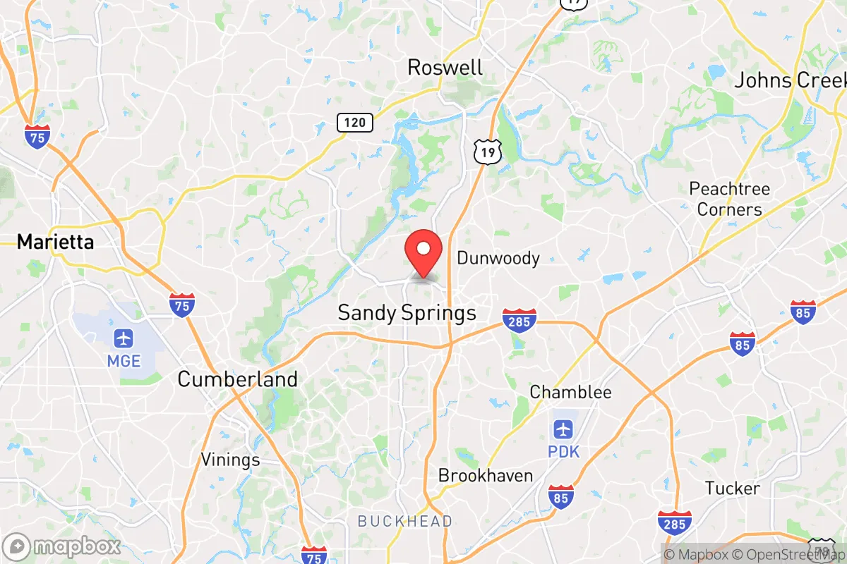Map centered at 33.9366, -84.3704