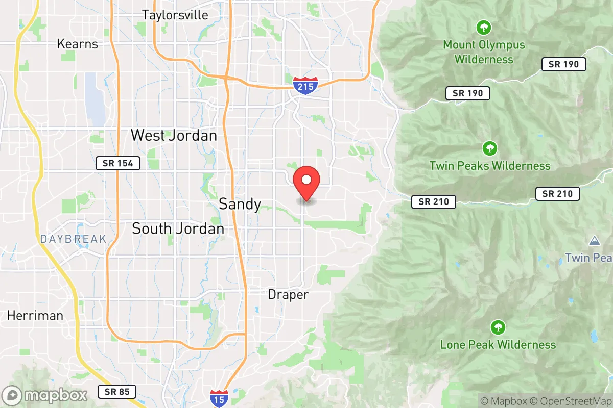 Map centered at 40.5710, -111.8504