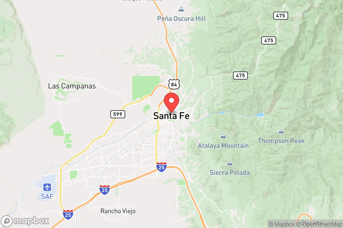 Map centered at 35.6619, -105.9820