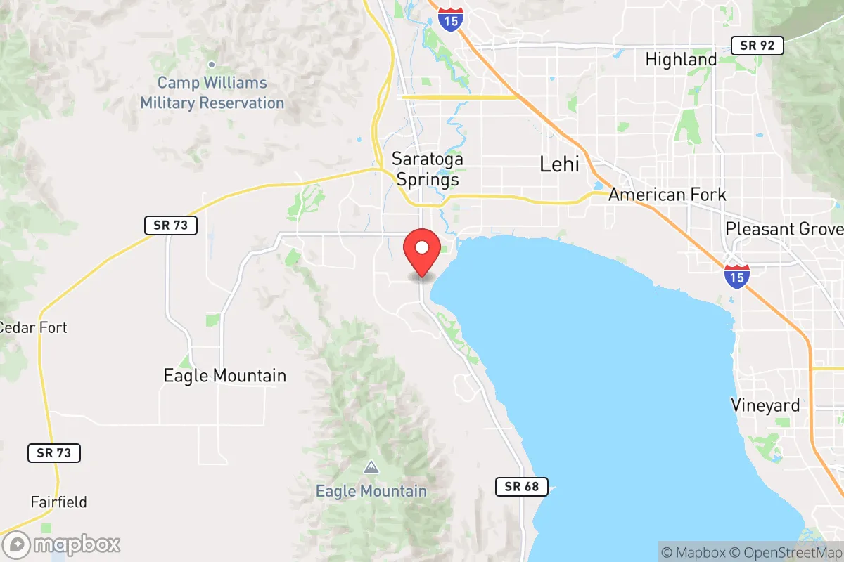 Map centered at 40.3446, -111.9157