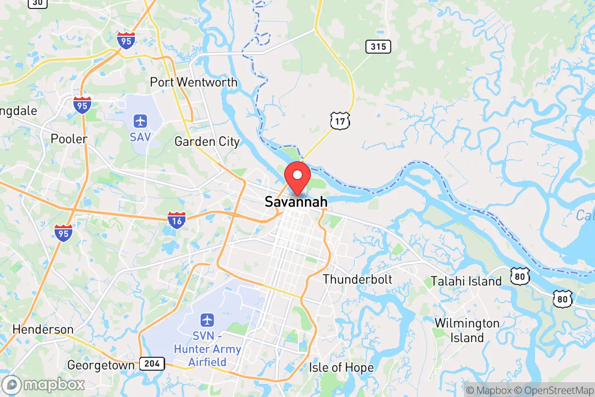 Map centered at 32.0283, -81.1824