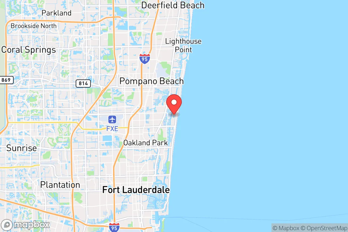 Map centered at 26.2007, -80.0981