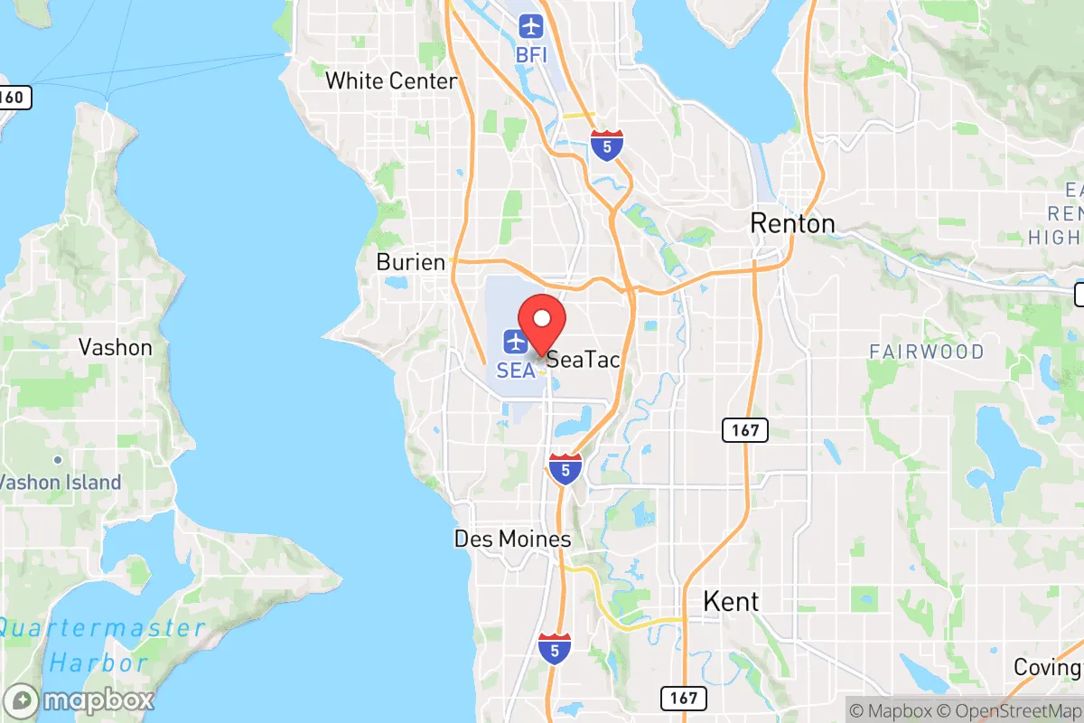 Map centered at 47.4444, -122.2986