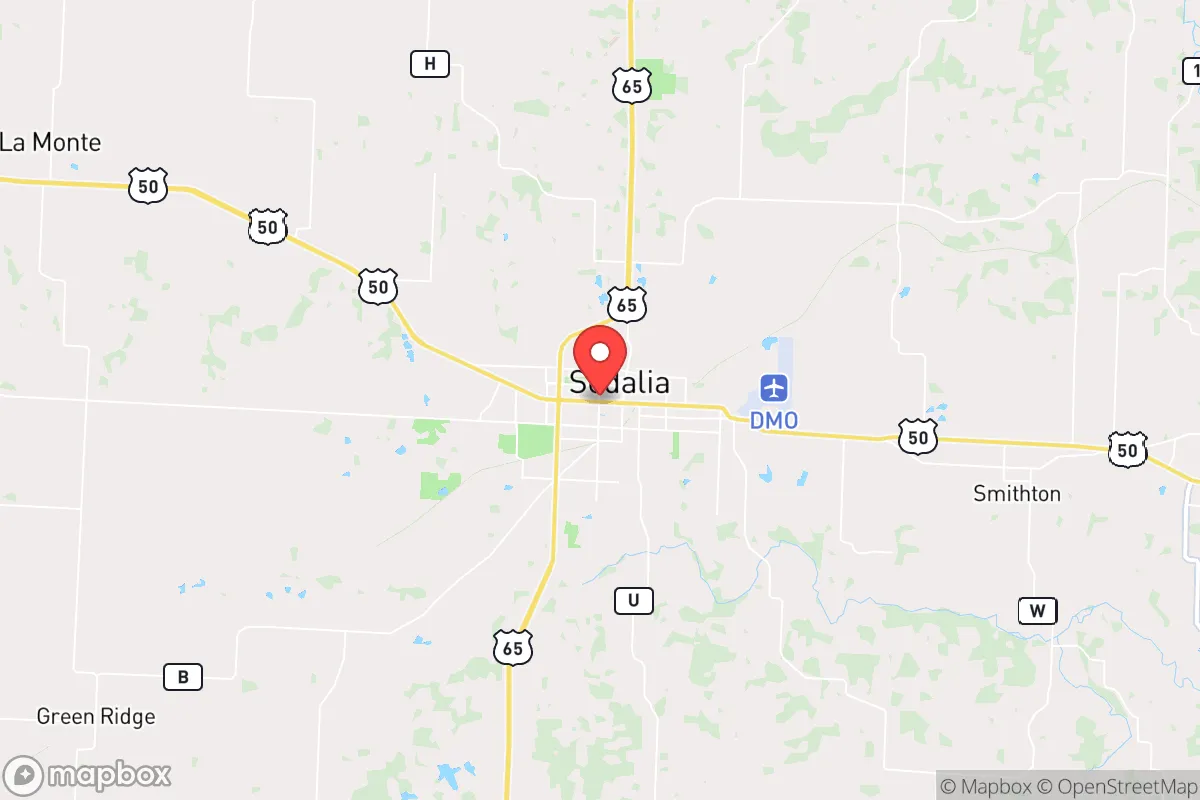 Map centered at 38.7051, -93.2362