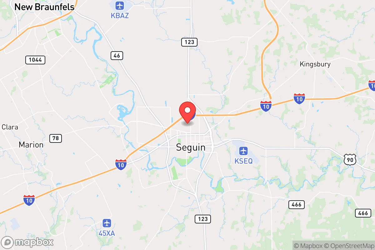 Map centered at 29.5901, -97.9683