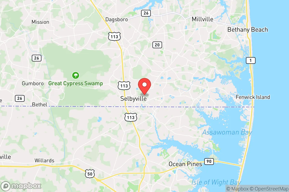 Map centered at 38.4636, -75.2058