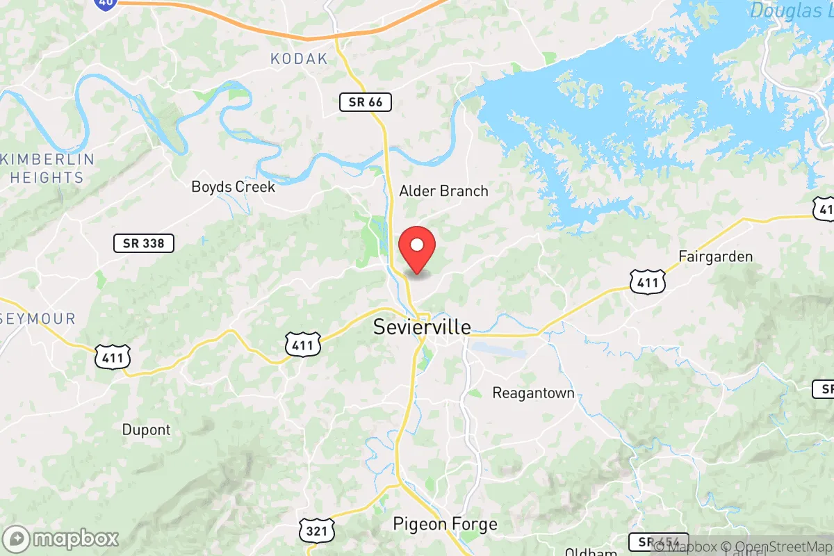 Map centered at 35.8869, -83.5682