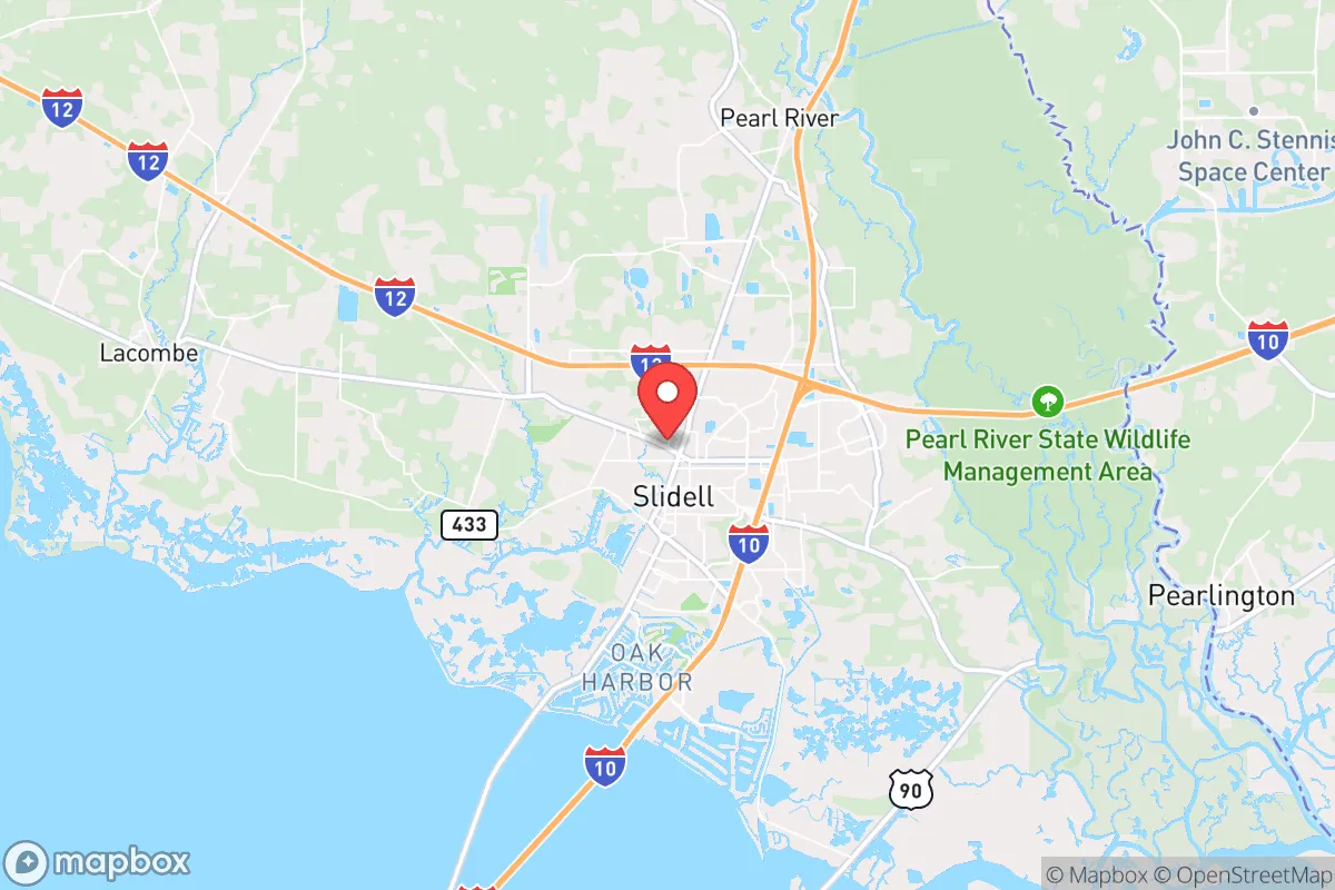 Map centered at 30.2890, -89.7830
