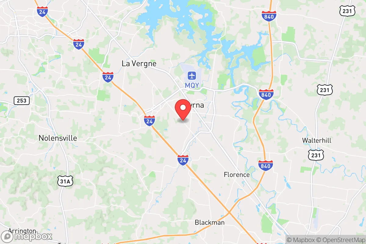Map centered at 35.9669, -86.5283