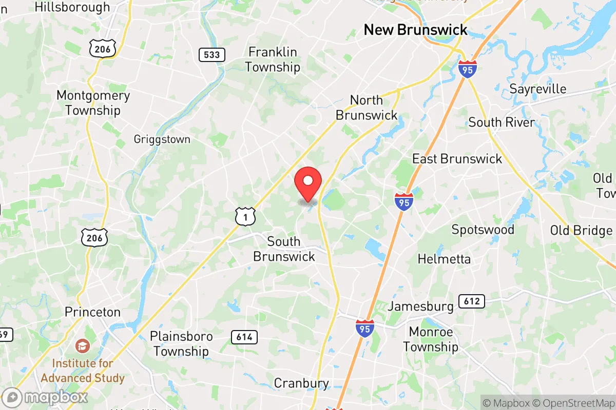 Map centered at 40.4043, -74.5156