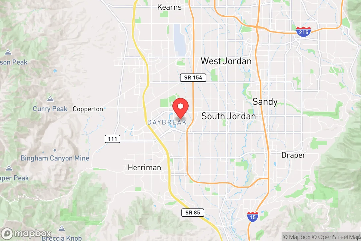 Map centered at 40.5546, -111.9917