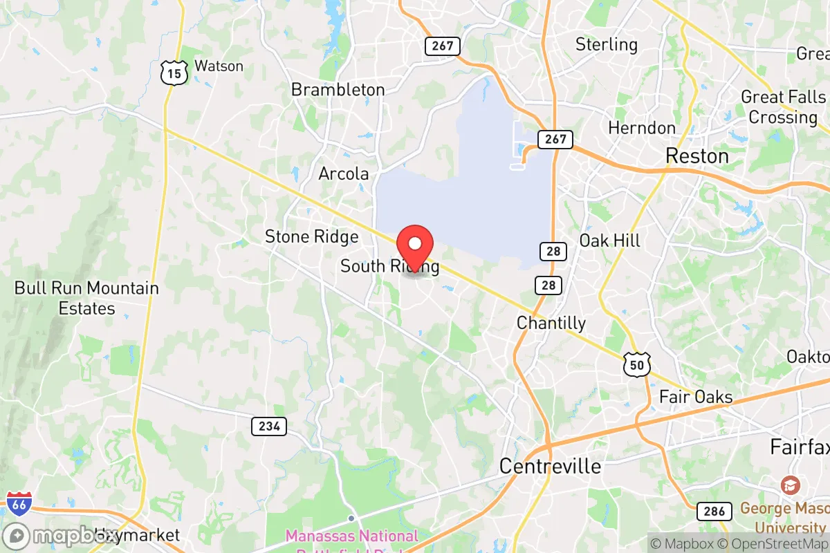 Map centered at 38.9121, -77.4986