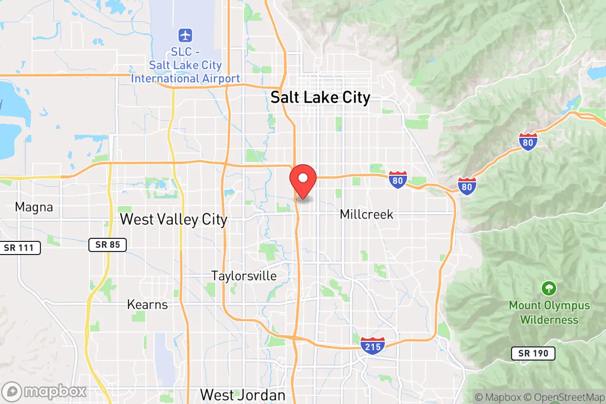 Map centered at 40.7056, -111.8986