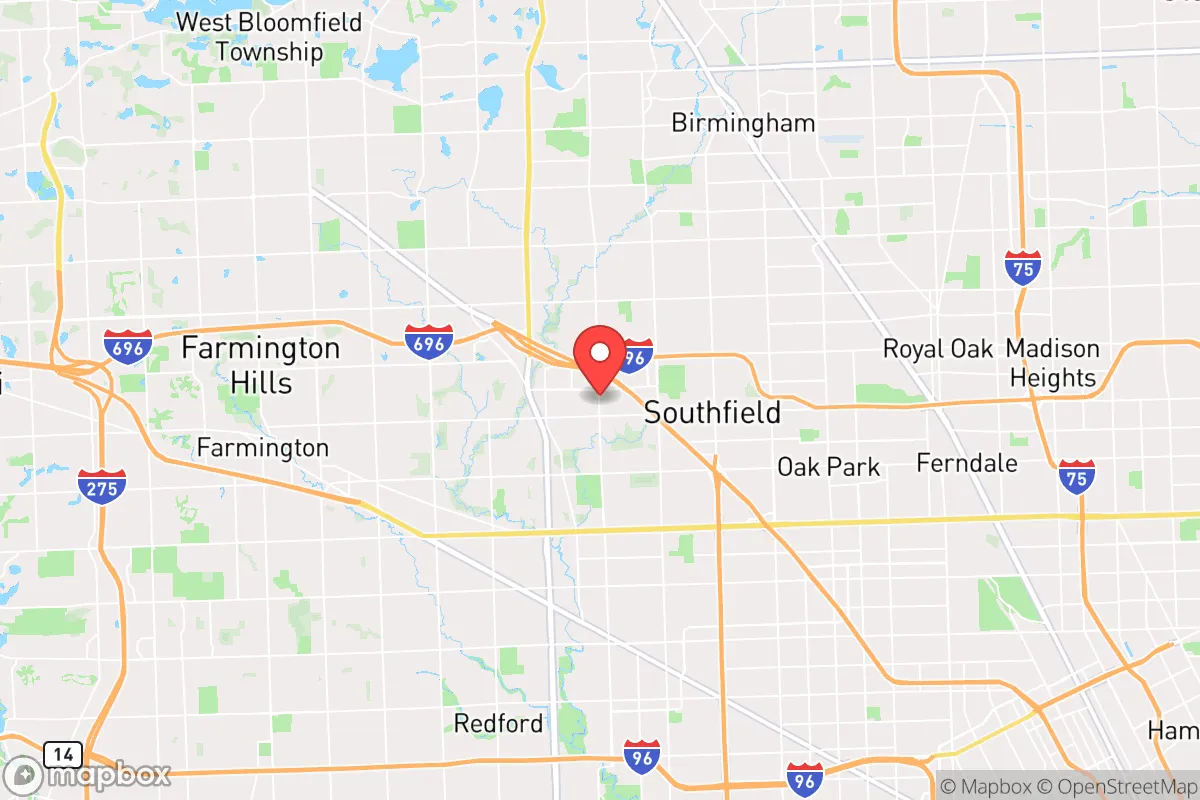 Map centered at 42.4765, -83.2605