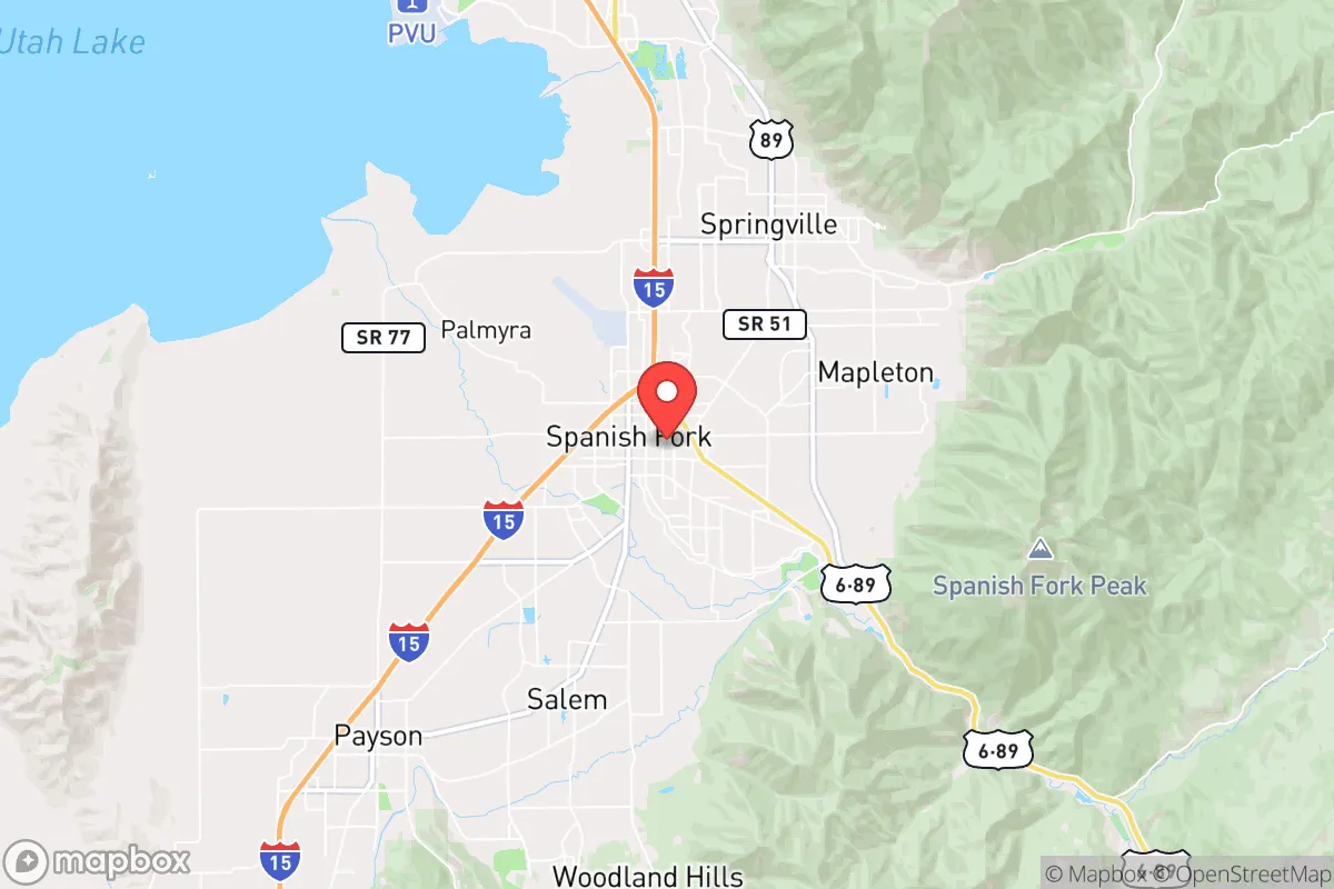 Map centered at 40.1131, -111.6429