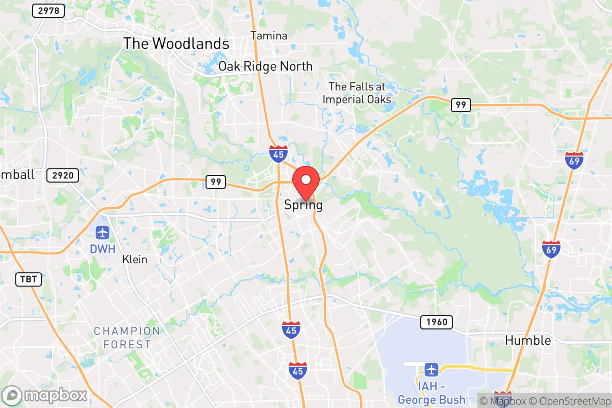 Map centered at 30.0799, -95.4172