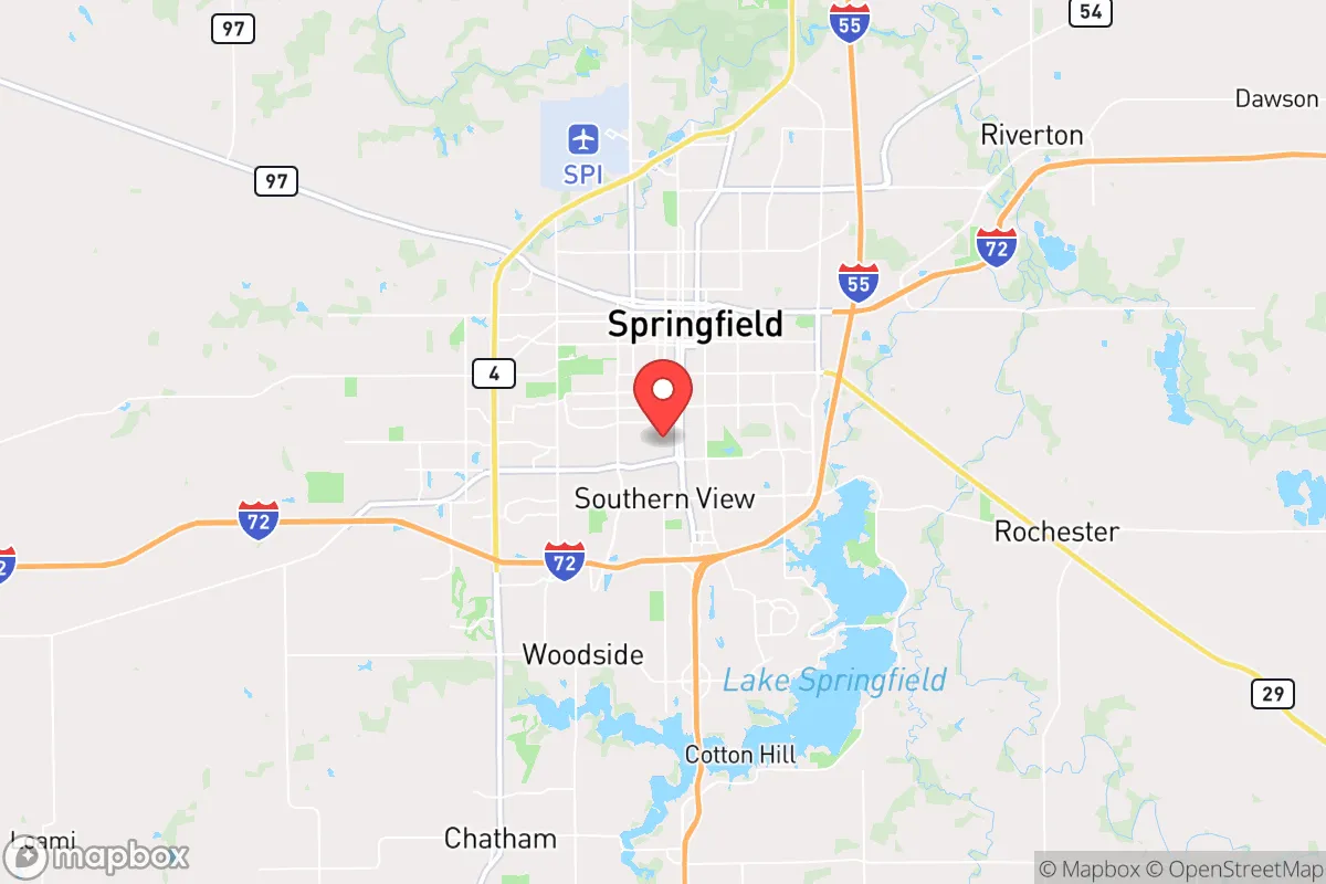 Map centered at 39.7708, -89.6541