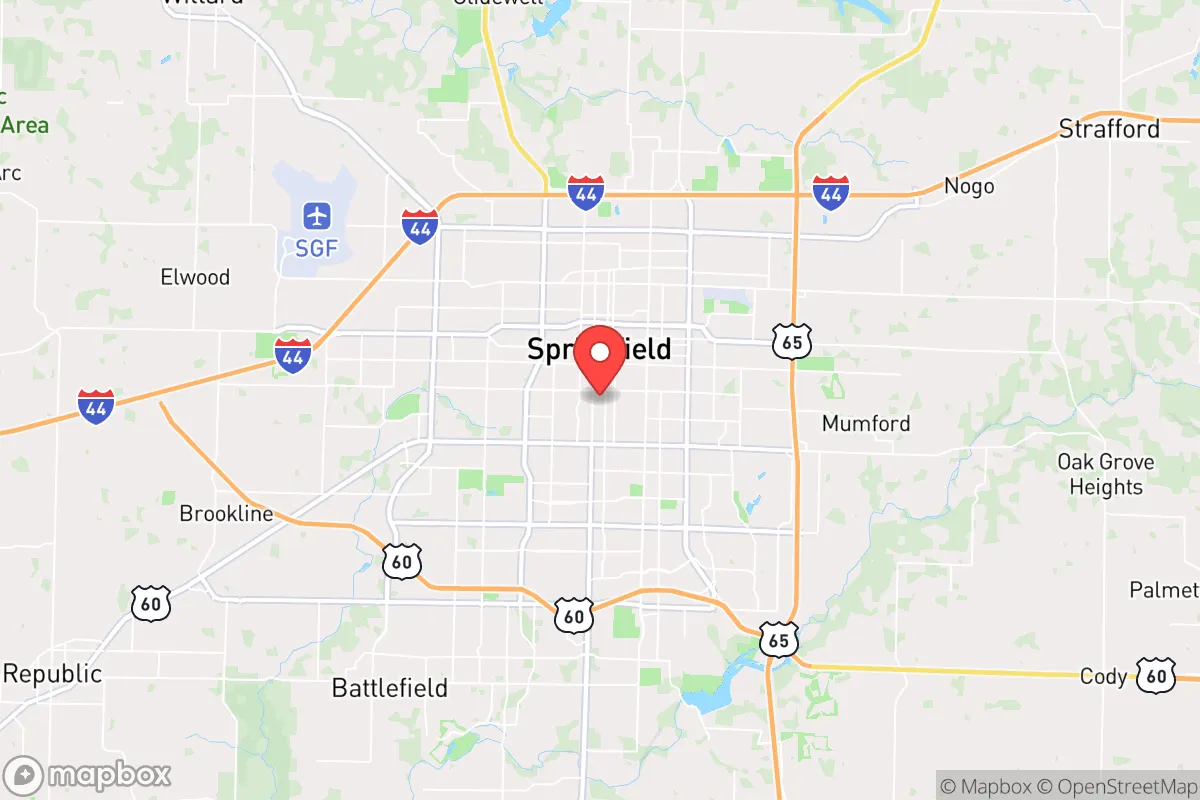 Map centered at 37.1942, -93.2921