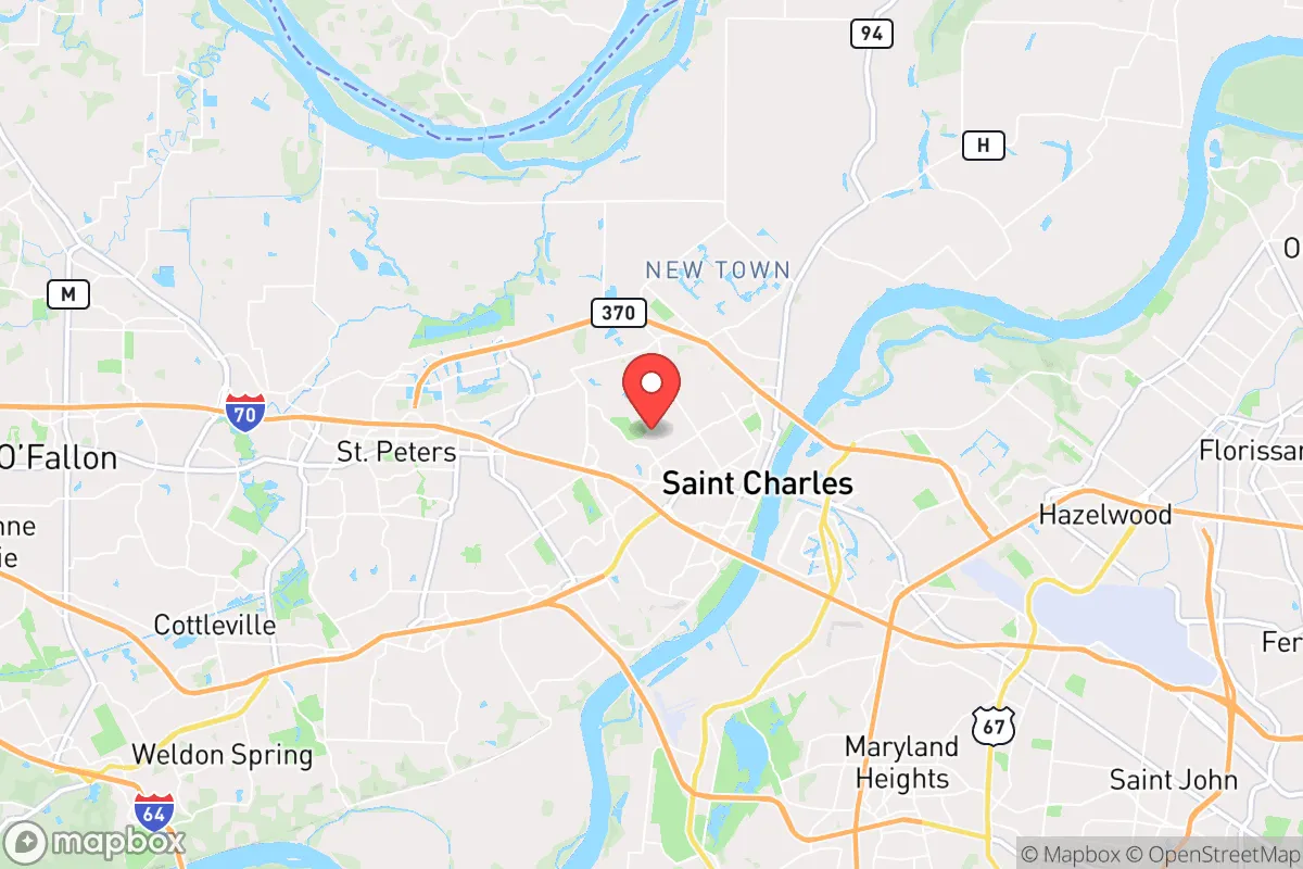 Map centered at 38.7959, -90.5151