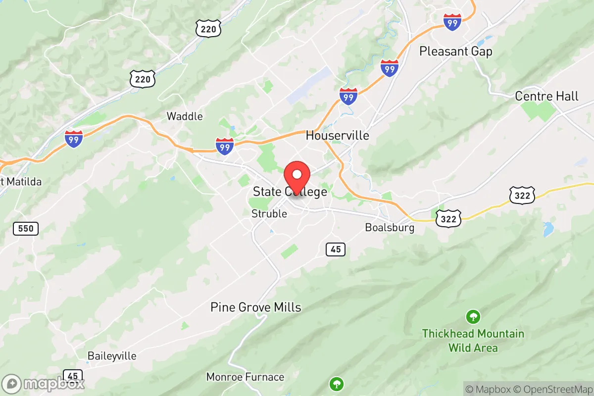 Map centered at 40.7910, -77.8568