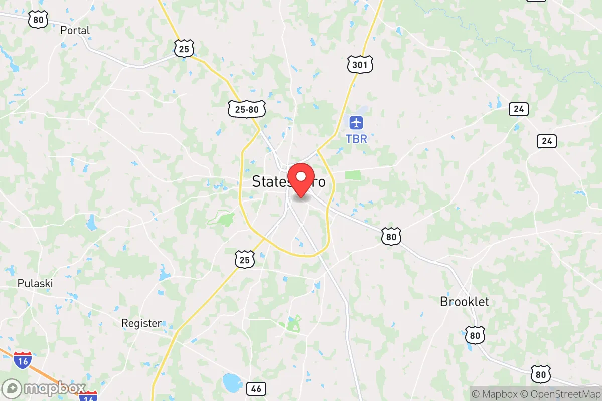 Map centered at 32.4381, -81.7748