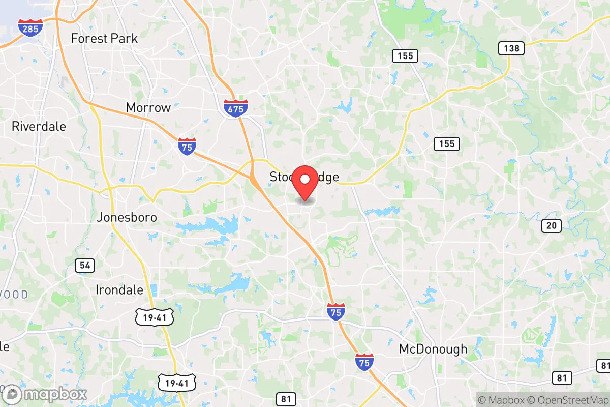 Map centered at 33.5292, -84.2334