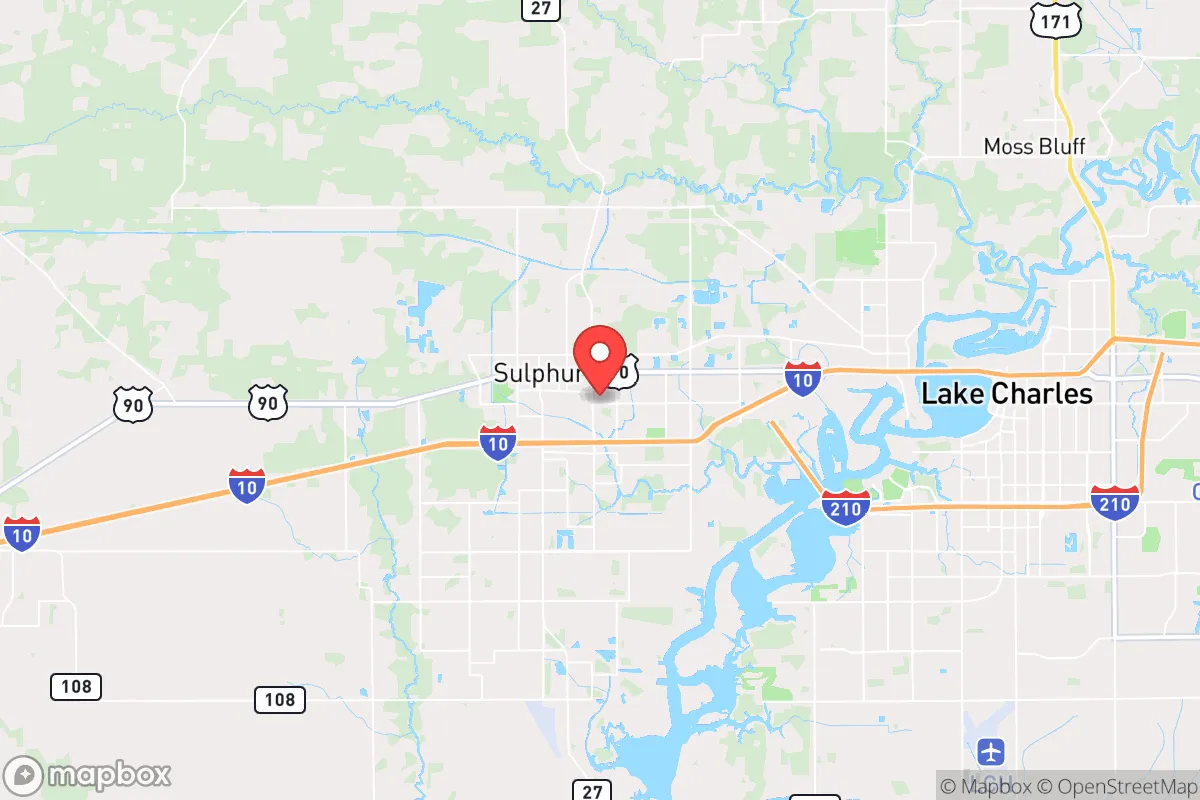 Map centered at 30.2286, -93.3566