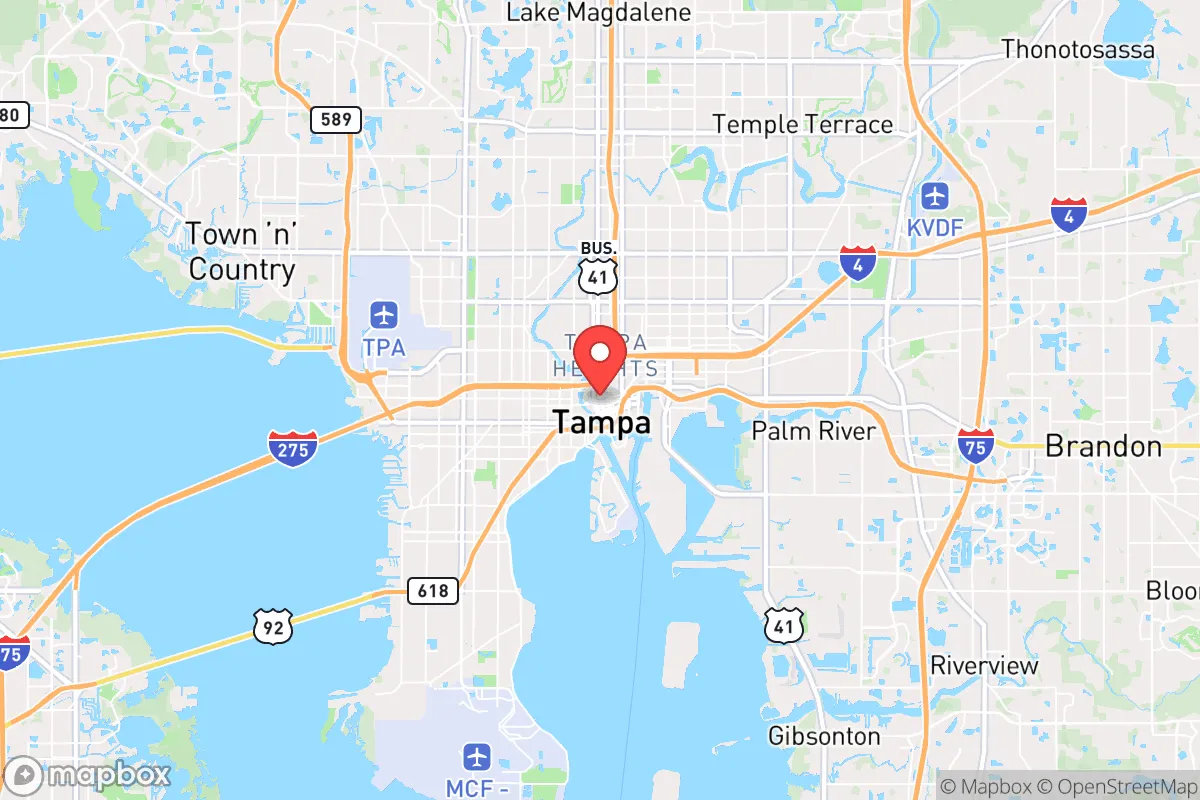 Map centered at 27.9672, -82.4757