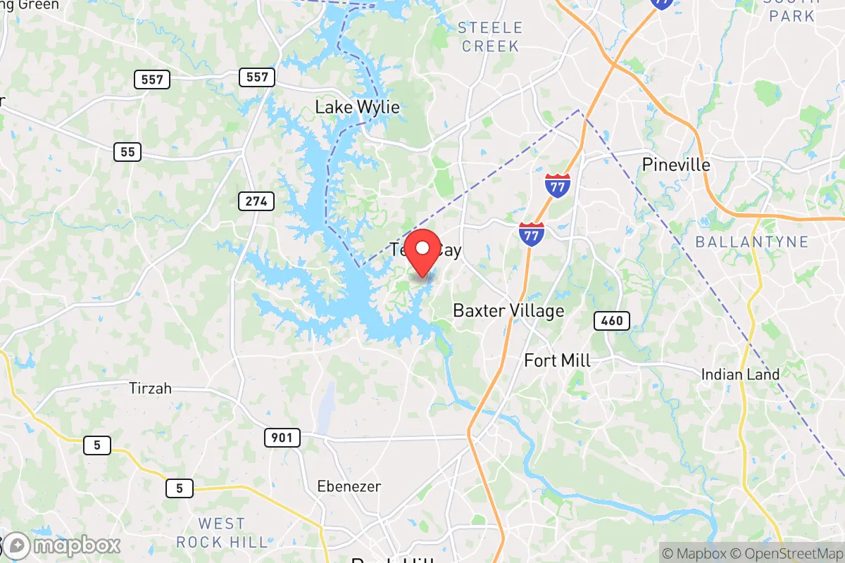 Map centered at 35.0389, -81.0107