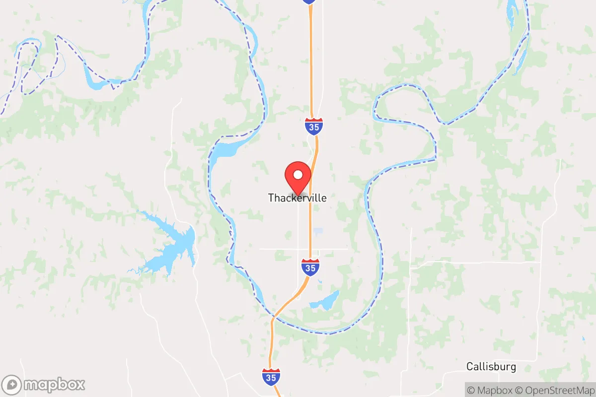 Map centered at 33.7936, -97.1421