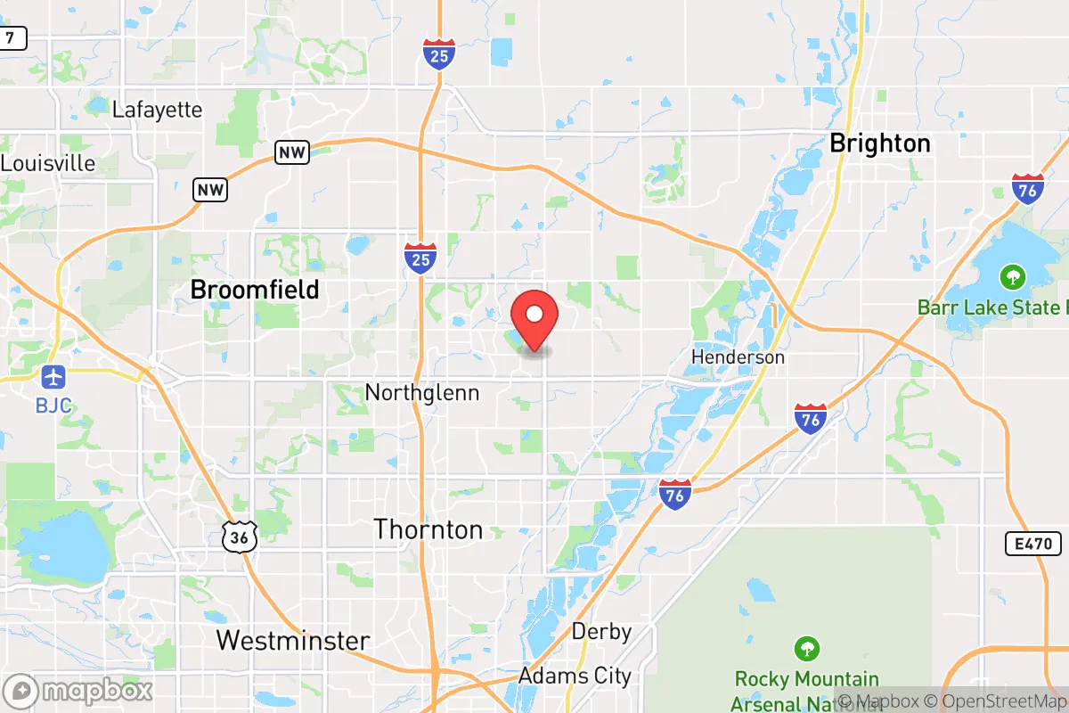 Map centered at 39.9206, -104.9442
