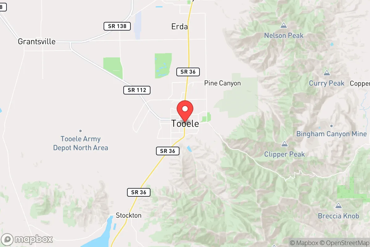 Map centered at 40.5394, -112.3081